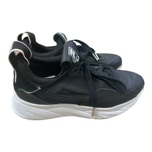 FILA Women's Black White Amore Casual Sneakers Finish Line Chunky Shoes Size 9.5